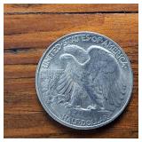 1939-1947 Walking Liberty Half Dollar Sequential Collection of NICE condition 90% Silver (9 coins)