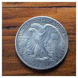 1939-1947 Walking Liberty Half Dollar Sequential Collection of NICE condition 90% Silver (9 coins)