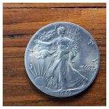 1939-1947 Walking Liberty Half Dollar Sequential Collection of NICE condition 90% Silver (9 coins)