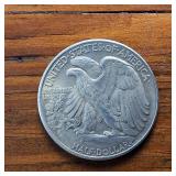 1939-1947 Walking Liberty Half Dollar Sequential Collection of NICE condition 90% Silver (9 coins)