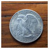 1939-1947 Walking Liberty Half Dollar Sequential Collection of NICE condition 90% Silver (9 coins)