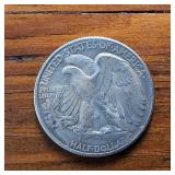 1939-1947 Walking Liberty Half Dollar Sequential Collection of NICE condition 90% Silver (9 coins)