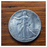 1933-1939 Walking Liberty Half Dollar Sequential Collection of NICE condition 90% Silver (6 coins)