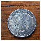 1933-1939 Walking Liberty Half Dollar Sequential Collection of NICE condition 90% Silver (6 coins)