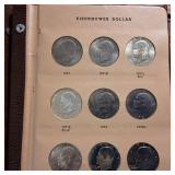 Dansco Eisenhower Dollars Complete Collection in Album :: Including 10 special 40% silver-clad coins