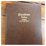 Dansco Eisenhower Dollars Complete Collection in Album :: Including 10 special 40% silver-clad coins