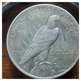 1926-D Peace Dollar 90% Silver, 26.73 grams :: Circulated but Nice! :0.77344 troy ounces silver