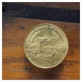 2004 USA ¼ oz $10 Gold Eagle Coin :: .9167 fine gold (22k) :: highly desirable investment!