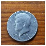 1974-D Kennedy Half Dollar :: 40% Silver :: 1974-D (Denver): 79,066,300 struck