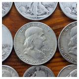 Super Combo Silver!  3 Walking Liberties, 3 Ben Franklins, 3 Quarters, & 3 silver dimes!
