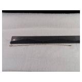 Silver chain bracelet - 7.25inch - 3.2g