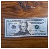 Crisp and Clean 2017A 20 Dollar Federal Reserve Star Note :: Collectible :: Featuring Jackson