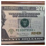 Crisp and Clean 2017A 20 Dollar Federal Reserve Star Note :: Collectible :: Featuring Jackson