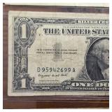 Lot of 3 Silver Certificates:  Series 1957 1957A 1957B :: Blue Seals : One Crisp, one high #