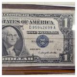 Lot of 3 Silver Certificates:  Series 1957 1957A 1957B :: Blue Seals : One Crisp, one high #