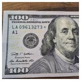 Series 2009A $100 FRN :: Star Note! :: Clean and crisp condition :: Featuring Franklin