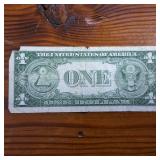 Series 1935-E $1 Silver Certificate :: Circulated :: Blue Seal :: Collectible : Payable to Bearer