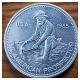 Uncirculated (BU) 1984 ENGELHARD 1 oz .999 Bullion :: The American Prospector :: Pannin