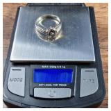 Mystic Topaz Solitare - Pear Shape - .925 - Sterling Silver - Size 7.25  2.3g