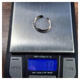 Sterling Silver - Adjustable Toe Ring - Sz. 3.75 - 1.1g