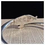 LARGE - Silver Bracelet or Arm Cuff - .925 - Sterling Silver - Mexico - 46.5g