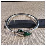 LARGE - Silver Bracelet or Arm Cuff - .925 - Sterling Silver - Mexico - 46.5g