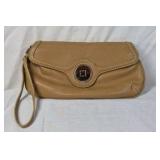 Liz Claiborne Leather Wristlet Clutch