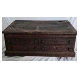 Vintage J&P Coats Best Six Cord Wooden Spool Cabinet