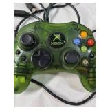 Xbox Original Green Translucent Controller – Halo Style