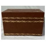 Vintage Florentine A-Z Filing Guides Box