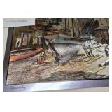 Lionel Barrymore Print – Seaworthy Shipyard Scene