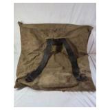 Vintage Canvas Pack – Leather Shoulder Straps
