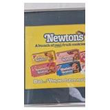 Framed Nabisco Newtons Advertisement Print – Fruit Flavors with Monkey Mascot