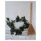 Bamboo Poles and Broom Assortment