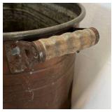 Vintage Copper Tub with Lid