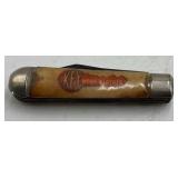 Vintage Key Work Clothes Advertising Pocket Knife