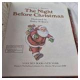 Little Golden Books Set – Night Before Christmas, Winnie the Pooh Eeyore, Prince and the Pauper, Thumbelina