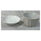 Vintage Corelle and Fiesta Mixing Bowls and Plates