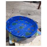Blue Plastic Kiddie Pool