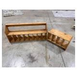 Wooden Storage Units Set