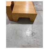 Wooden Coffee Table with Drawers