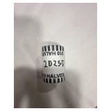 NEW 2025 D Kennedy Half Dollar Unopened Sealed rolls (1) $10FV