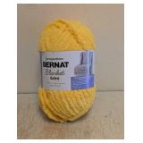 NEW YARNSPIRATIONS BERNAT BLANKET EXTRA YELLOW