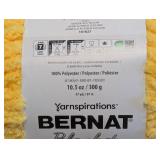 NEW YARNSPIRATIONS BERNAT BLANKET EXTRA YELLOW
