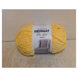 NEW YARNSPIRATIONS BERNAT BLANKET EXTRA YELLOW