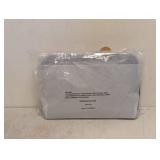 NEW SONIA KASHUK FOLDOVER MAKEUP BAG NAVY