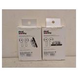 (2) NEW DEAL WORTHY EARBUD CASE COVER FOR AIRPODS 1ST & 2ND GEN