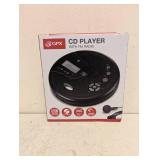 GPX CD PLAYER WITH FM RADIO