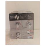 NEW GLOBE RECHARGEABLE SCONCES 2PK SILVER