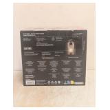 NEW GLOBE RECHARGEABLE SCONCES 2PK BLACK